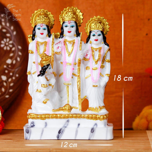 Multicolored Ram Darbaar - The Earth Store - God Statue